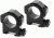 Hi-Lux Tactical Rifle Scope Rings and Inserts, 30mm Ring, 1in Insert, Medium
