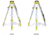 Leica Geosystems CTP-104 Aluminum Tripod with Fast Clamps