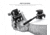 Leofoto LX-255CT/BV-1 Reversible Travel Tripod w/ Bino Fluid Head Kit, Black, LX-225CT+BV-1