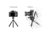 Leofoto MT-03 Folding Aluminum Mini Tripod w/ Bag, Black, MT-03