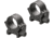 Leupold 177273 QRW2 34mm Diam Medium Steel Black Matte