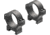 Leupold BackCountry Cross 34mm Slot Med Rings Mounts, Black, 183391