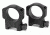 Leupold Mark 4 Mounting Rings, 30mm, High, Matte Black, Aluminum, 57291