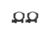Leupold Mark 4 Mounting Rings, 30mm, Medium, Matte Black, Aluminum, 57398
