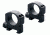 Leupold Mark 4 Mounting Rings, 1in, Medium, Matte Black, Aluminum, 57524