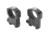 Leupold Mark 4 Mounting Rings, 30mm, Super High, Matte Black, Aluminum, 57555