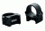 Leupold PRW Weaver Style Rings, 1in, High, Matte Black, 54150