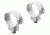Leupold Quick Release Rifle Scope Rings, 1in Diameter, Low, Silver, EDEMO1