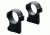 Leupold Rifle Scope Mount Rings, 30mm, Ruger #1 &amp; 77/22, Medium, Matte Black 51038