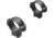 Leupold RM Rimfire Rifle Scope Rings, 13mm, Low, Matte, Black, 178118