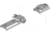 Leupold Standard 2-Piece Rifle Scope Mount Base, 10/110 Round Receiver, Silver, 55743