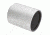 3in. Rifle Scope Sunshade for 56mm Models, Silver, Black