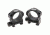 Rifle Scope Rings 30mm .875&quot;, Black