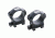 Rifle Scope Rings 34mm 1.100&quot;, Black