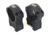 March Scopes Rifle Scope Rings 34mm 1.300in., Black MAR2030