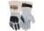 MCR Safety Big Jake Ultimate Protection Premium A+ Side Leather Palm Work Gloves, Gray, Large, 1760L