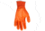 MCR Safety Cut Pro 13 Gauge Kevlar Shell Cut Resistant Work Gloves, PU Coated Palm and Fingertips, Orange, Small, 9178PUOS