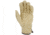 MCR Safety Luminator Leather Drivers Insulated Work Gloves, Grain Pigskin Leather Palm and Hi-Vis Back, Thermosock Lined and Keystone Thumb, Beige, Medium, 3440M