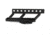 Midwest Industries AK Side Railed Scope Mount, Yugo, Black, MI-AK-SM-Y