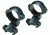 Millett Angle-Loc Weaver Extension 1in Rings, 1in, Black, Medium, Front Extension - EX25001