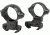 Millett Angle-Loc Weaver Extension Rings, 1in, High, Matte Black - EX25004