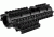 NcStar 4X32mm Rifle Scope/3 Rail Sight Syst./Mil-Dot/Blue Ret. SC3RSM432B