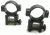 NcSTAR Scope Ring - 1'' Weaver Ring / Black / Flat Stud-high RB11-2
