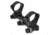 NightForce XTREME Duty Ultralite, 1pc Compact Mag Mount, Black, 1.5in,0 MOA,34mm A361