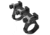 NightForce XTREME Duty Ultralite, 1pc Compact Mag Mount, Black, 1.5in,0 MOA,34mm A361