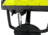 Nightstick Intrinsically Safe Rechargeable LED Scene Light w/Magnetic Base, Green/Black, XPR-5592GX