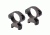 Nikko Stirling 30mm Steel Weaver Rings MEDIUM, Black, NSN N NSM30WM