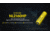Nitecore NL2160HP 6000mAh Rechargeable 21700 Battery, Black/Yellow, 6952506496426