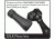 Olivon T-900ED Angled Spotting Scope, Black, Medium OLT900ED-US