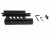 Osprey Global Ak Side Rail Scope Mount Aluminum 6061, Black AK-OSP-SSM