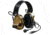 PELTOR ComTac VI NIB Headset, Single DL, Headband &amp; ARC, 915 MHz, Coyote Brown, MT20H682FB-47N CYS