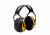 Peltor Over-the-Head Earmuffs, Black/Yellow, 10 EA/Case, One Size Fits Most XA007707848