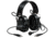PELTOR 3M, SwatTac, VI NIB Headset, Foldable, Dual Lead, Standard Dynamic MIc, MI Input, Nato Wiring, Black, 7100202858