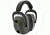 Pro Ears Pro Tac Mag Gold NRR 30 Hearing Protection Earmuffs, Green w/Lithium Batteries