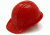 Pyramex Cap Style 6 Point Ratchet Suspension Hard Hat - Red HP16120