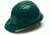 Pyramex Cap Style 6 Point Snap Lock Suspension Hard Hat - Green HP16035T
