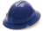 Pyramex Full Brim 6 Point Ratchet Suspension Hard Hat - Blue HP26160