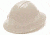 Pyramex Full Brim 6 Point Ratchet Suspension Hard Hat - White HP26110