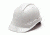 Pyramex Ridgeline Hard Hat 6pt w/ Glide Lock, White, Box HP46010
