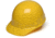 Pyramex Sleek Shell Cap Style 4 Point Ratchet Suspension Hard Hat - Yellow HPS14130
