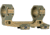 Reptilia AUS Optic Mount Rifle Scope 30mmx77mm, Type III Hardcoat Anodized, Clear Anodized, 100-118