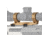 Reptilia AUS Optic Mount Rifle Scope 35mmx77mm, Type III Hardcoat Anodized, FDE Anodized, 100-158
