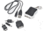 Ripa Mini Solar Keychain Charger, White and Black CH-2198