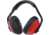 Rothco Noise Reduction Ear Muffs, 28 +-3 NRR, Red/Black, 40805