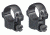 Ruger M77 Scope Ring Set 1 Inch Medium Blue