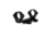 SIG SAUER Alpha Scope Mount Ring, 30mm, 1.53, 0 MOA, 6061-T6, Black, Small, SOA20001